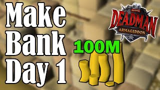 Best Day 1 Money Making Methods  DMM Armageddon [upl. by Rj]