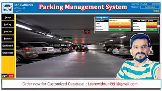 Car Parking Management System Complete Demo [upl. by Slocum]