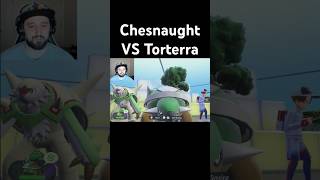 Chesnaught VS Torterra Pokémon Synchro Machine Races Pokemon S amp V DLC [upl. by Atikihs]