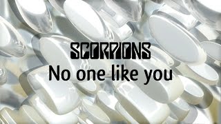 Scorpions  No one like you Lyric Video [upl. by Cerveny]