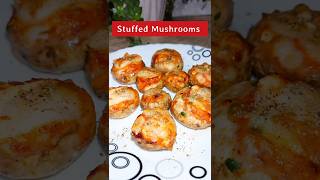 Stuffed mushrooms  Mushroom recipes  Air fryer recipes  Cheese mushroom mushroom airfryer [upl. by Iver]