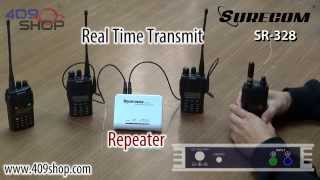 SURECOM SR328 Duplex Repeater Controller [upl. by Ennairej]