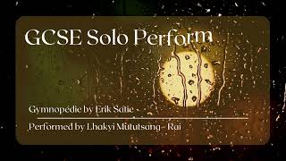 GCSE Music Options • Performance Coursework Demo Lhakyi [upl. by Anivek781]