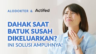 Dahak Saat Batuk Susah Dikeluarkan Ini Solusi Ampuhnya [upl. by Shuping]