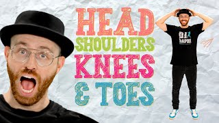 Head Shoulders Knees amp Toes  Exercise Song For Kids with DJ Raphi [upl. by Dorothee995]