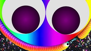 Slitherio  RAINBOW SKIN GamePlay  SPECIAL SKIN Release  World Record CODE UPDATE [upl. by Anilrac]