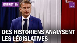 Le tournant historique des législatives  analyse et enjeux par des historiens [upl. by Attelrahs]