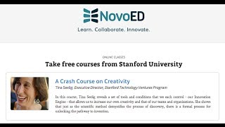 NovoEd  5 of 9 Free Online Courses And Open Courseware [upl. by Sgninnej]