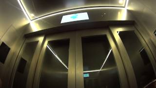 Elevator up to 450m viewing level of Tokyo Skytree [upl. by Lavine]