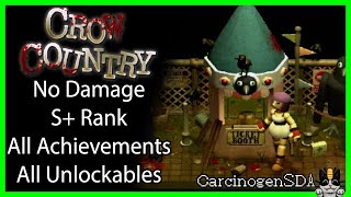 Crow Country PC  No Damage S Rank All Achievements All Unlockables [upl. by Tiffie]