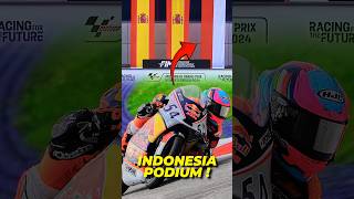 Bendera Indonesia Berkibar di GP Austria 😱 [upl. by Enidualc]