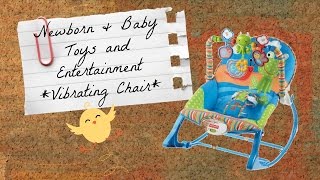 Baby Vibrating Chair FisherPrice Infant to Toddler Rocker [upl. by Eveam42]