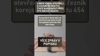 V New Yorku otevřeli luxusní řeznictví Chce nabídnout přes sto druhů wagyu [upl. by Muller]