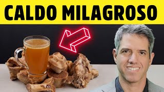 CALDO DE OSSOS  10 BENEFÍCIOS  RECEITA E COMO CONSUMIR  Dr Alain Dutra [upl. by Myrna]