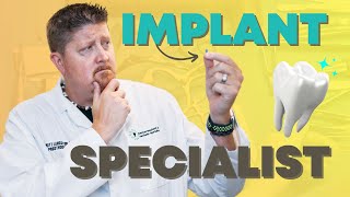 Why I Chose to Specialize in Dental Implants amp Restoration Prosthodontist vs Dentist Explained [upl. by Lubeck457]