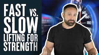 Lifting Fast vs Lifting Slow Which is Best for Strength  Educational Video  Biolayne [upl. by Anirok]