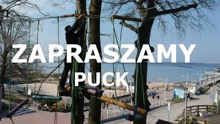 Park linowy Puck ZAPRASZAMY [upl. by Chaille]