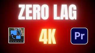 Fix Lag with 4K Videos using Proxies  Premiere Pro Tutorial [upl. by Yenwat]