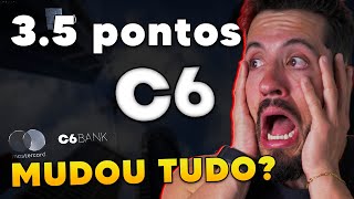 C6 BANK mudou o perfil dos Cartões BLACK 5 PONTUAÇÕES diferentes [upl. by Milurd]