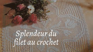 ❇️Les idées de napperons avec schémas 🌾 [upl. by Blanche]