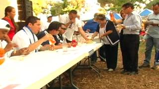 Festival Pupusa Power Los Angeles competencia de comer mas pupusas [upl. by Shulem64]