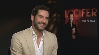 LUCIFER Tom Ellis on playing the devilish character amp if he wishes he had the same power over women [upl. by Punke]