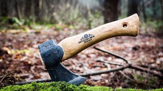 The Gransfors Bruk Hand Hatchet  a useful lightweight camp axe [upl. by Ozen791]