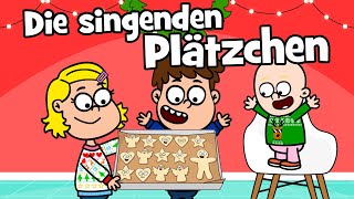 ♪ ♪ Kinderlied Weihnachtsbäckerei – Die singenden Plätzchen  Hurra Kinderlieder  Weihnachtslieder [upl. by Tarra]