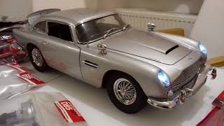 JAMES BOND 007 Goldfinger  Eaglemoss 18 scale ASTON MARTIN DB5 [upl. by Uriia]