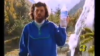 SPOT ACQUA LEVISSIMA 1993 Con Reinhold Messner [upl. by Rick]