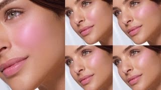 5 DIFFERENT WAYS TO APPLY BLUSHER [upl. by Gonick]