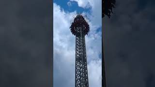 The High Freefall of Drop Line at Dollywood [upl. by Okim]