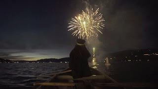 Fireworks from a Canoe [upl. by Asetal]