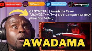 BABYMETAL  Awadama Fever「あわだまフィーバー」 LIVE Compilation HQ  REACTION [upl. by Anauqaj70]