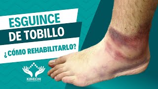 ESGUINCE DE TOBILLO ¿Qué es y cómo rehabilitarlo [upl. by Lleon303]