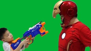 I AM Sort Of Iron Man  Marvel Legends Iron Man Electronic Helmet Review [upl. by Hayyim265]