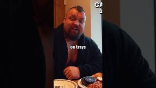 Eddie Hall Eats His Worlds Strongest Man Diet Breakfast [upl. by Isa]