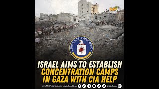 US AUTHORIZES BIOMETRIC CONCENTRATION CAMPS IN GAZA STRIP ukrainewar fema zionism nwo [upl. by Otanod971]