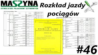 MaSzyna  46 Poradnik quotRozkład jazdy pociągówquot [upl. by Dyolf]