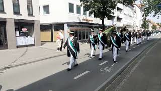 Schützenfest Lippstadt Stadt Mitte Marsch durch die Stadt Sonntag 02072023 [upl. by Allin]