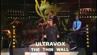 ULTRAVOX quotTHE THIN WALLquot Italian Television Discoring 1981 Rai Tv [upl. by Torrie]