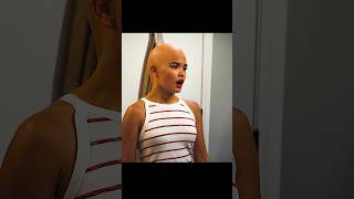 Alexa and Katie have shaved their heads happy funny movie shorts [upl. by Zak]