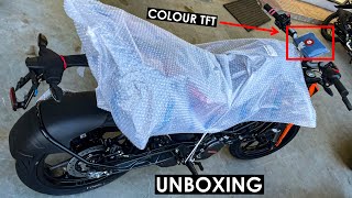 Finally All New KTM Duke 200 TFT Display Model Is Here😎Duke 200 New Launched With TFT😘Unboxing Video [upl. by Tamarra]