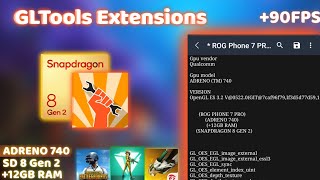 GLTools Snapdragon 8 Gen 2  Unleash Performance 90 FPS [upl. by Tteragram]