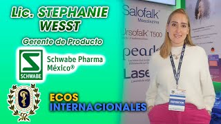 SCHWABE PHARMA presente en ECOS Internacionales y SENAGA Cancún AMG 2023 Lic STEPHANIE WESST [upl. by Daniele764]