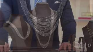 Vicenza Silver Sterling MultiStrand Necklace 717  1010g on QVC [upl. by Romito243]