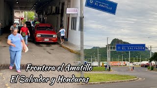 FRONTERA EL AMATILLO Recogiendo a mi prima q viene de Honduras [upl. by Ahsemik]