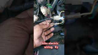 bike electric wiring setting automobile [upl. by Elauqsap]