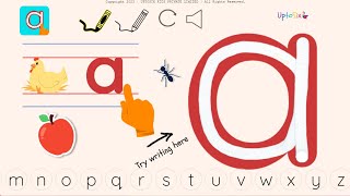 Learn to Write Lowercase Letters with Correct Formation  Teaching Writing abc for Preschool [upl. by Jacobina]