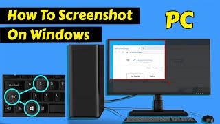 How To Screenshot On Windowshow to take screenshot in laptop for windows [upl. by Aivital]